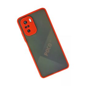 Newface Xiaomi Poco F3 Montreal Silikon Kapak Kırmızı Cep Telefonu Kılıfı