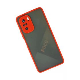 Newface Xiaomi Poco F3 Montreal Silikon Kapak Kırmızı Cep Telefonu Kılıfı