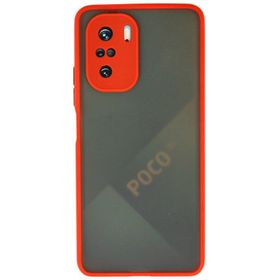 Newface Xiaomi Poco F3 Montreal Silikon Kapak Kırmızı Cep Telefonu Kılıfı