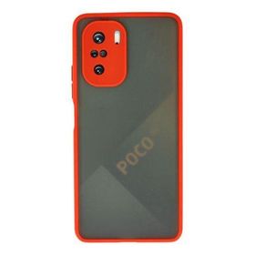 Newface Xiaomi Poco F3 Montreal Silikon Kapak Kırmızı Cep Telefonu Kılıfı