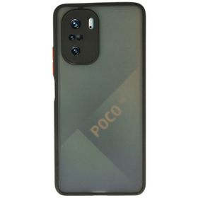 Newface Xiaomi Poco F3 Montreal Silikon Kapak Siyah Cep Telefonu Kılıfı