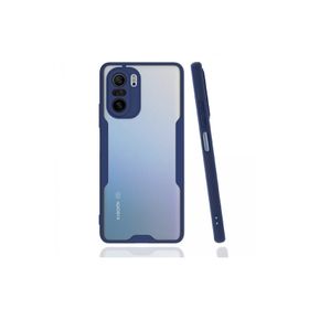 Newface Xiaomi Poco F3 Platin Silikon Lacivert Cep Telefonu Kılıfı