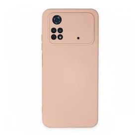 Newface Xiaomi Poco M4 Pro 4G Nano İçi Kadife Silikon Pudra Cep Telefonu Kılıfı