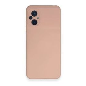 Newface Xiaomi Poco M5 Nano İçi Kadife Silikon Pudra Cep Telefonu Kılıfı
