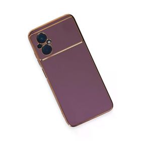 Newface Xiaomi Poco M5 Volet Silikon Mor Cep Telefonu Kılıfı