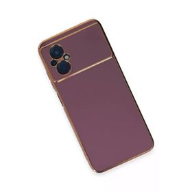 Newface Xiaomi Poco M5 Volet Silikon Mor Cep Telefonu Kılıfı