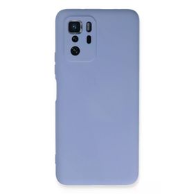 Newface Xiaomi Poco X3 GT Nano İçi Kadife Silikon Lila Cep Telefonu Kılıfı