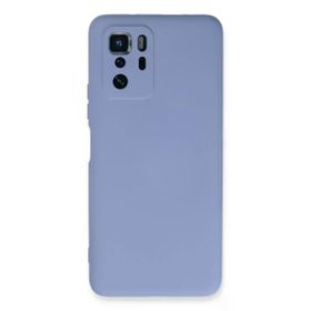 Newface Xiaomi Poco X3 GT Nano İçi Kadife Silikon Lila Cep Telefonu Kılıfı