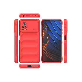 Newface Xiaomi Poco X4 Pro 5G Optimum Silikon Kırmızı Cep Telefonu Kılıfı