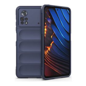 Newface Xiaomi Poco X4 Pro 5G Optimum Silikon Lacivert Cep Telefonu Kılıfı