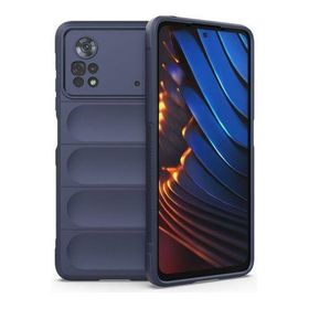 Newface Xiaomi Poco X4 Pro 5G Optimum Silikon Lacivert Cep Telefonu Kılıfı