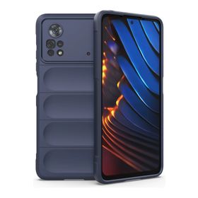 Newface Xiaomi Poco X4 Pro 5G Optimum Silikon Lacivert Cep Telefonu Kılıfı