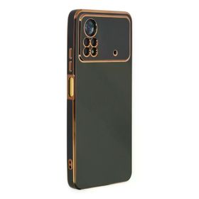 Newface Xiaomi Poco X4 Pro 5G Volet Silikon Siyah Cep Telefonu Kılıfı