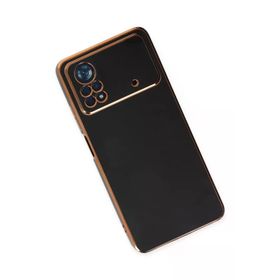 Newface Xiaomi Poco X4 Pro 5G Volet Silikon Siyah Cep Telefonu Kılıfı