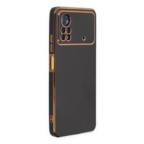 Newface Xiaomi Poco X4 Pro 5G Volet Silikon Siyah Cep Telefonu Kılıfı