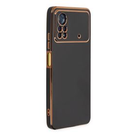 Newface Xiaomi Poco X4 Pro 5G Volet Silikon Siyah Cep Telefonu Kılıfı