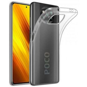 Newface Xiaomi Pocophone X3 Lüx Şeffaf Silikon Cep Telefonu Kılıfı