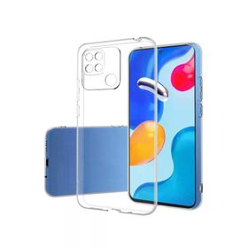 Newface Xiaomi Redmi 10C Lüx Şeffaf Silikon Cep Telefonu Kılıfı