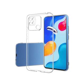 Newface Xiaomi Redmi 10C Lüx Şeffaf Silikon Cep Telefonu Kılıfı