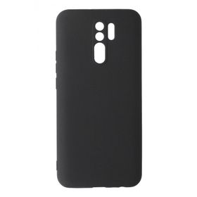 Newface Xiaomi Redmi 9 Nano İçi Kadife Silikon Gri Cep Telefonu Kılıfı