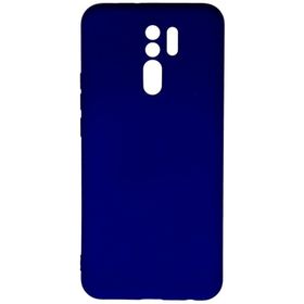 Newface Xiaomi Redmi 9 Nano İçi Kadife Silikon Lacivert Cep Telefonu Kılıfı