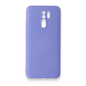 Newface Xiaomi Redmi 9 Nano İçi Kadife Silikon Lila Cep Telefonu Kılıfı