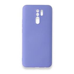 Newface Xiaomi Redmi 9 Nano İçi Kadife Silikon Lila Cep Telefonu Kılıfı