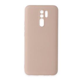 Newface Xiaomi Redmi 9 Nano İçi Kadife Silikon Pudra Cep Telefonu Kılıfı