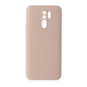 Newface Xiaomi Redmi 9 Nano İçi Kadife Silikon Pudra Cep Telefonu Kılıfı