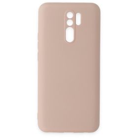 Newface Xiaomi Redmi 9 Nano İçi Kadife Silikon Pudra Cep Telefonu Kılıfı