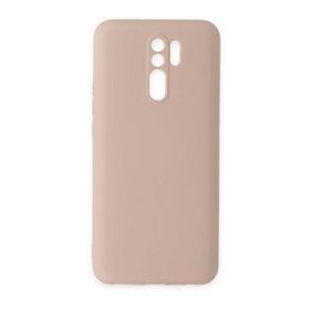 Newface Xiaomi Redmi 9 Nano İçi Kadife Silikon Pudra Cep Telefonu Kılıfı
