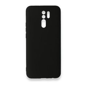 Newface Xiaomi Redmi 9 Nano İçi Kadife Silikon Siyah Cep Telefonu Kılıfı