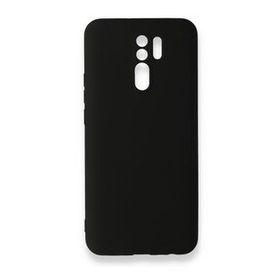 Newface Xiaomi Redmi 9 Nano İçi Kadife Silikon Siyah Cep Telefonu Kılıfı