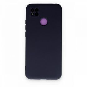 Newface Xiaomi Redmi 9C Nano İçi Kadife Silikon Lacivert Cep Telefonu Kılıfı