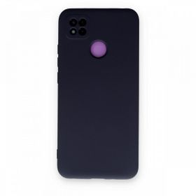 Newface Xiaomi Redmi 9C Nano İçi Kadife Silikon Lacivert Cep Telefonu Kılıfı