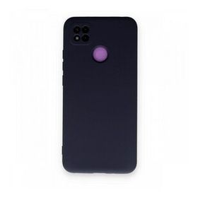 Newface Xiaomi Redmi 9C Nano İçi Kadife Silikon Lacivert Cep Telefonu Kılıfı