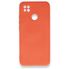 Newface Xiaomi Redmi 9C Nano İçi Kadife Silikon Turuncu Cep Telefonu Kılıfı