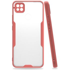 Newface Xiaomi Redmi 9C Platin Silikon Pembe Cep Telefonu Kılıfı