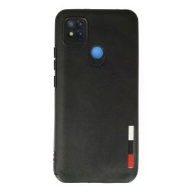 Newface Xiaomi Redmi 9C Siyah Loop Deri Silikon Kılıf