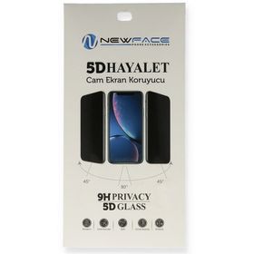 Newface Xiaomi Redmi 9T 5D Hayalet Cam Ekran Koruyucu