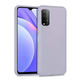 Newface Xiaomi Redmi 9T Nano İçi Kadife Silikon Lila Cep Telefonu Kılıfı