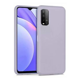 Newface Xiaomi Redmi 9T Nano İçi Kadife Silikon Lila Cep Telefonu Kılıfı