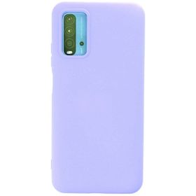 Newface Xiaomi Redmi 9T Nano İçi Kadife Silikon Lila Cep Telefonu Kılıfı