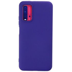Newface Xiaomi Redmi 9T Nano İçi Kadife Silikon Mor Cep Telefonu Kılıfı