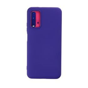 Newface Xiaomi Redmi 9T Nano İçi Kadife Silikon Mor Cep Telefonu Kılıfı