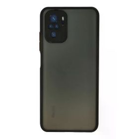 Newface Xiaomi Redmi Note 10 Montreal Silikon Kapak Siyah Cep Telefonu Kılıfı