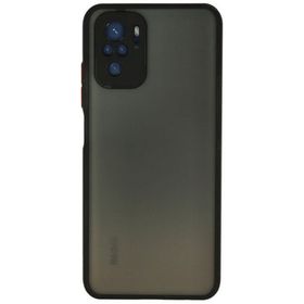 Newface Xiaomi Redmi Note 10 Montreal Silikon Kapak Siyah Cep Telefonu Kılıfı