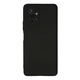 Newface Xiaomi Redmi Note 10 Pro First Silikon Siyah Cep Telefonu Kılıfı