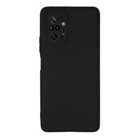 Newface Xiaomi Redmi Note 10 Pro First Silikon Siyah Cep Telefonu Kılıfı