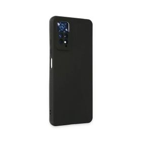 Newface Xiaomi Redmi Note 11 First Silikon Siyah Cep Telefonu Kılıfı